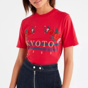 Urban Outfitters Kyoto Red T-Shirt